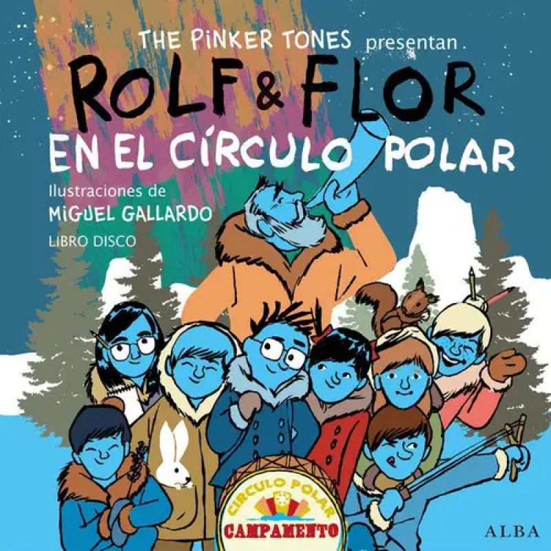 ROLF &amp; FLOR EN EL CIRCULO POLAR - LIBRO DISCO - BILINGUE - TD (Nuevo)