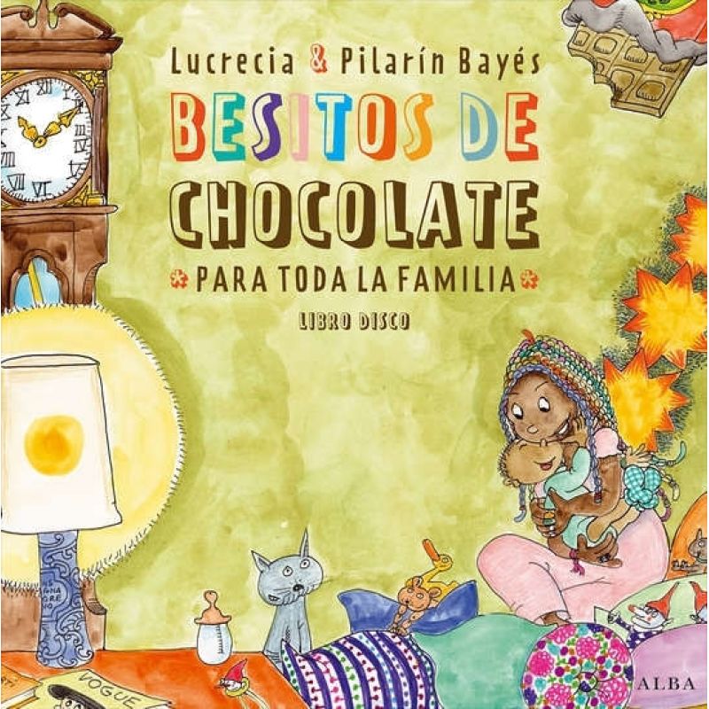 BESITOS DE CHOCOLATE PARA TODA LA FAMILIA - LIBRO DISCO - TD (Nuevo)