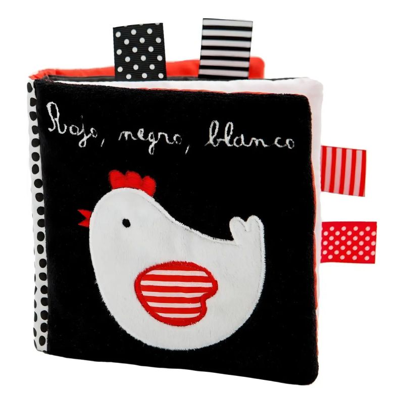 ROJO, NEGRO, BLANCO - LIBRO DE TELA (Nuevo)