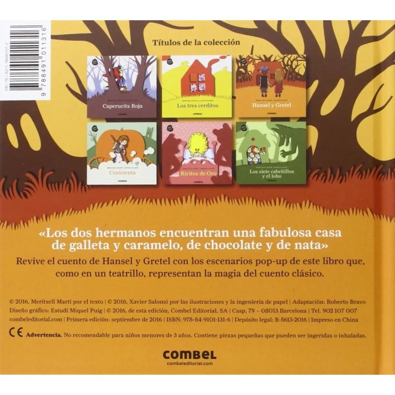 HANSEL Y GRETEL - MINIPOPS (TD) POP-UP (Nuevo) - Miniatura 2