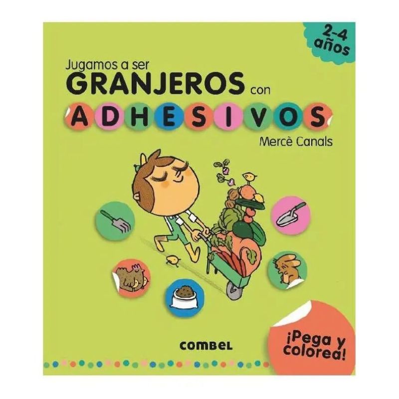 JUGAMOS A SER GRANJEROS CON ADHESIVOS (Nuevo)