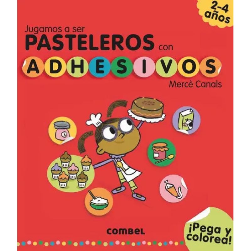 JUGAMOS A SER PASTELEROS CON ADHESIVOS (Nuevo)