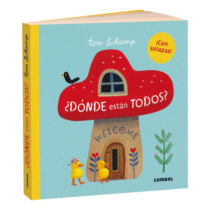 DONDE ESTAN TODOS ? CARTONE CON SOLAPAS (Nuevo)