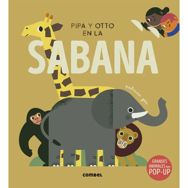 PIPA Y OTTO EN LA SABANA - GRANDES ANIMALES EN POP-UP - TD (Nuevo) - Miniatura 2