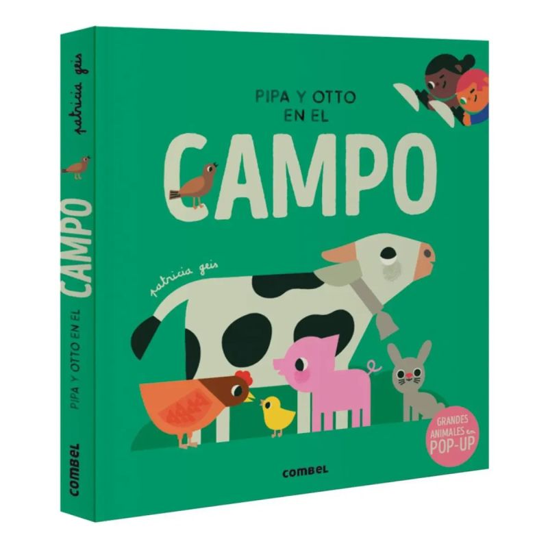 PIPA Y OTTO EN EL CAMPO - GRANDES ANIMALES EN POP UP (Nuevo)