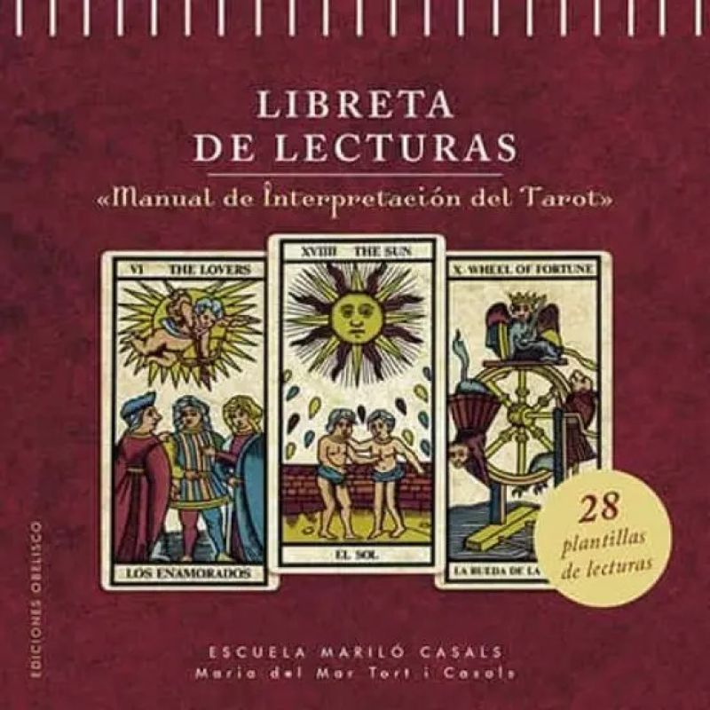 LIBRETA DE LECTURAS - MANUAL DE INTERPRETACION DEL TAROT (Nuevo)