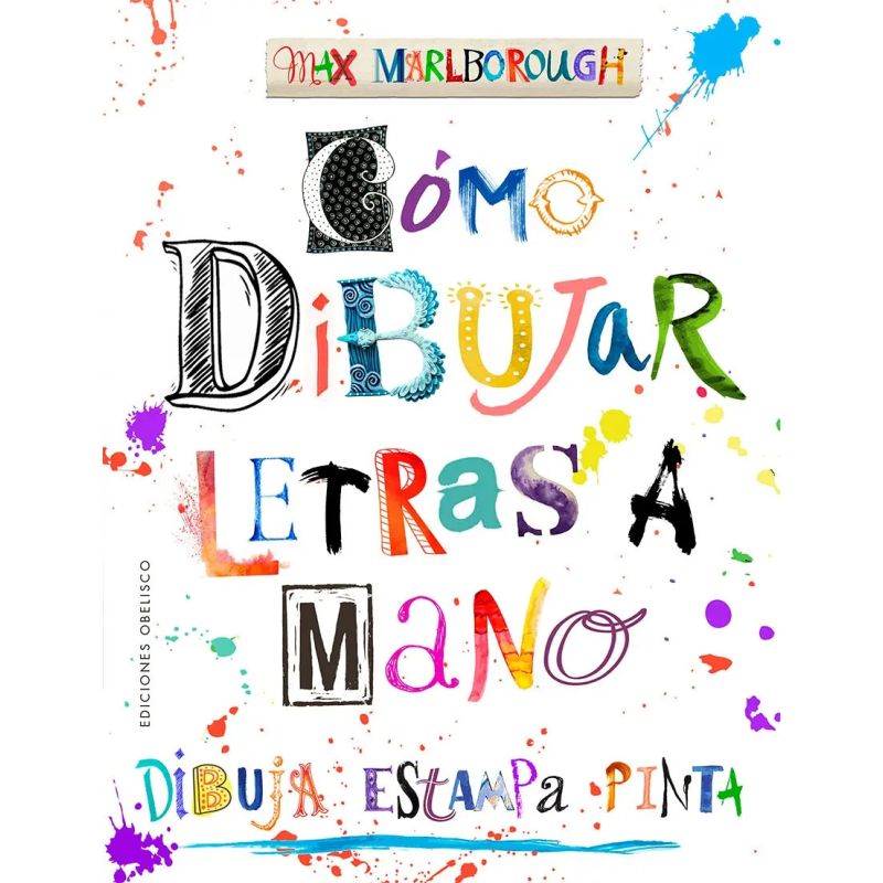 COMO DIBUJAR LETRAS A MANO - DIBUJA ESTAMPA PINTA (Nuevo)