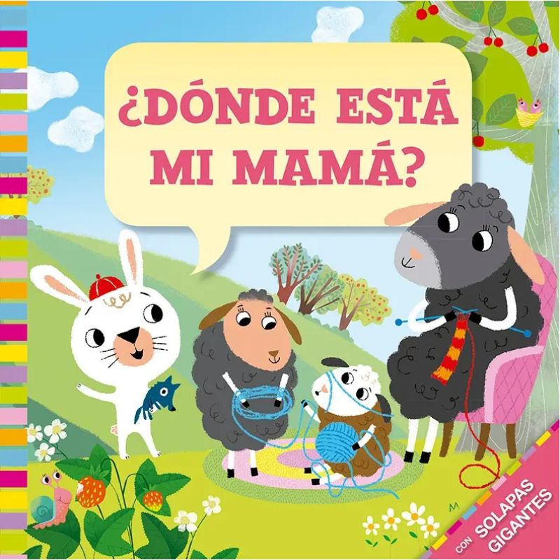 DONDE ESTA MI MAMA? - LIBRO CON SOLAPAS (Nuevo)