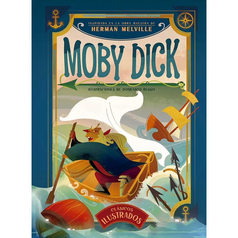 MOBY DICK - CLASICOS ILUSTRADOS - TD (Nuevo)