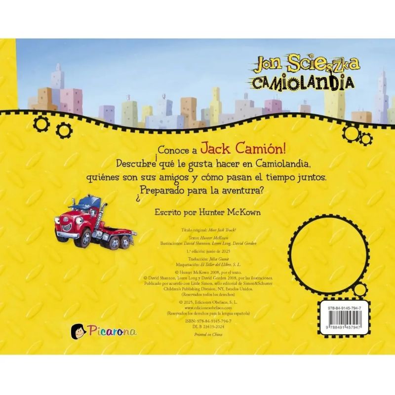 CONOCE A JACK CAMION - CAMIOLANDIA - CARTONE (Nuevo) - Miniatura 2