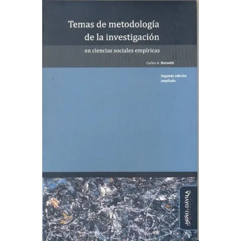 TEMAS DE METODOLOGIA DE LA INVESTIGACION EN CIENCIAS SOCIALES (Nuevo)