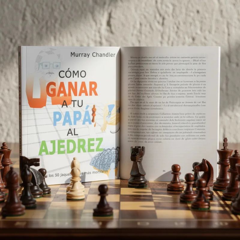 COMO GANAR A TU PAPA AL AJEDREZ (Nuevo) - Miniatura 4