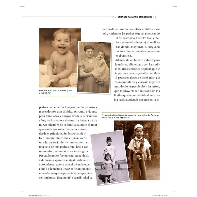 FREDDIE MERCURY - LA HISTORIA DEL GRAN MITO DEL ROCK (ED.ARG.) (Nuevo) - Miniatura 7