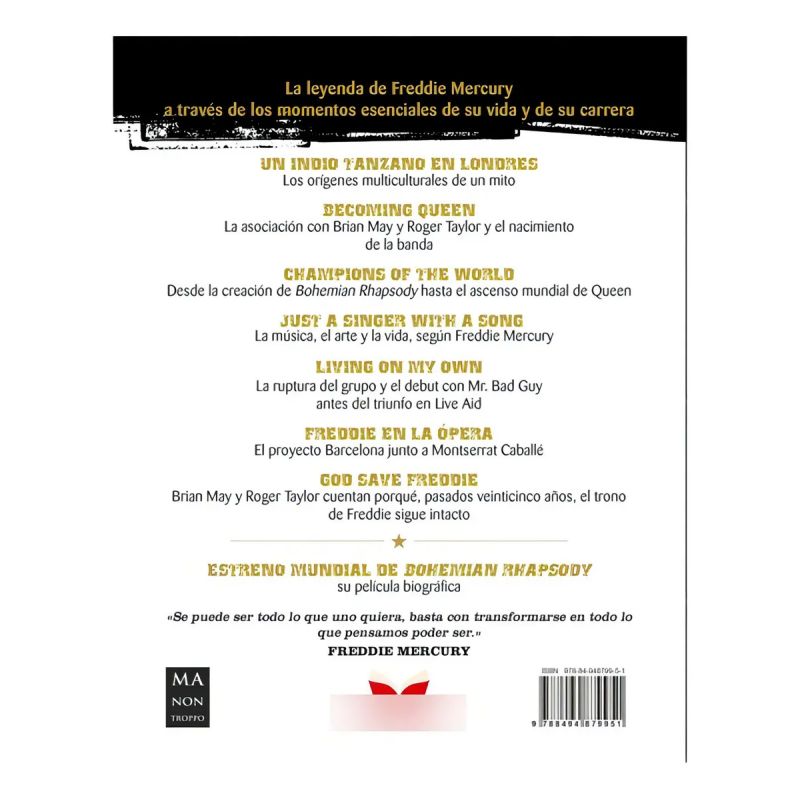 FREDDIE MERCURY - LA HISTORIA DEL GRAN MITO DEL ROCK (ED.ARG.) (Nuevo) - Miniatura 3