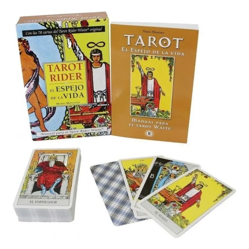 TAROT RIDER - EL ESPEJO DE LA VIDA N/ED. 78 CARTAS + GUIA DE USO (Nuevo)