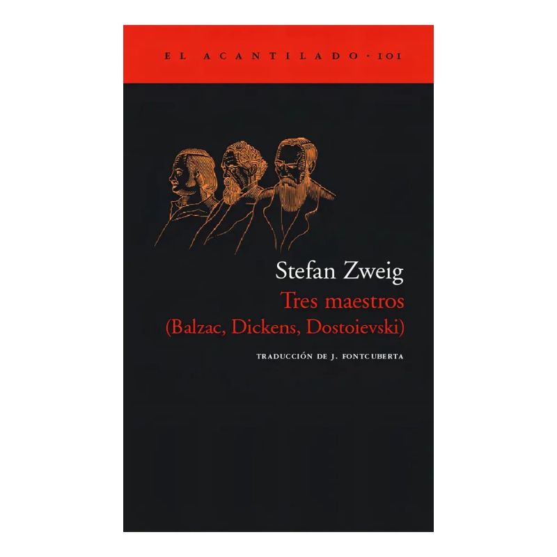 TRES MAESTROS - BALZAC, DICKENS, DOSTOIEVSKI (Nuevo)