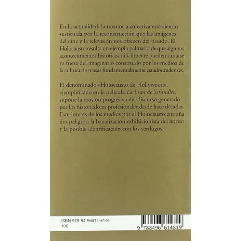 HOLOCAUSTO Y LA CULTURA DE MASAS, EL (Nuevo) - Miniatura 2