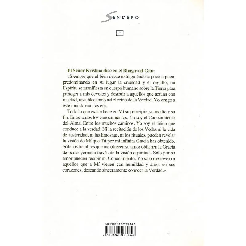 BAGHAVAD GITA, EL - CANTO DEL SEÑOR (Nuevo) - Miniatura 2
