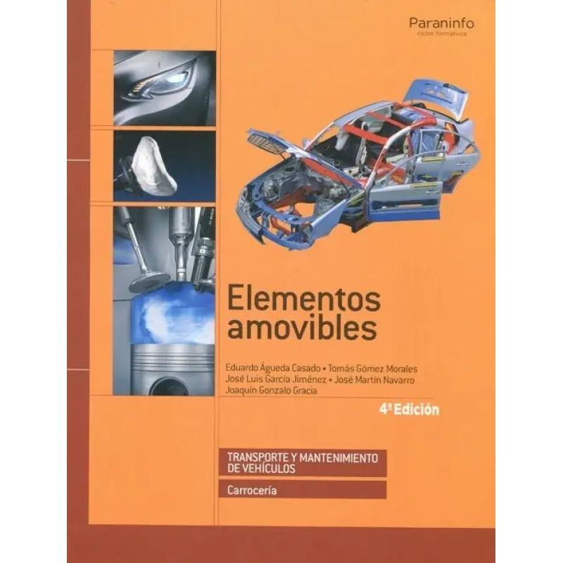 CARROCERIA:ELEMENTOS AMOVIBLES 4/ED. (Nuevo)