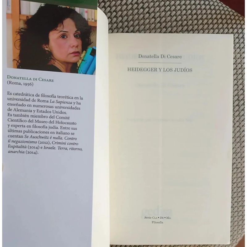 HEIDEGGER Y LOS JUDIOS - LOS CUADERNOS NEGROS (Nuevo) - Miniatura 2