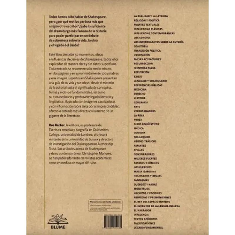 50 TEMAS FUNDAMENTALES DE SHAKESPEARE. VIDA Y OBRA (Nuevo) - Miniatura 8