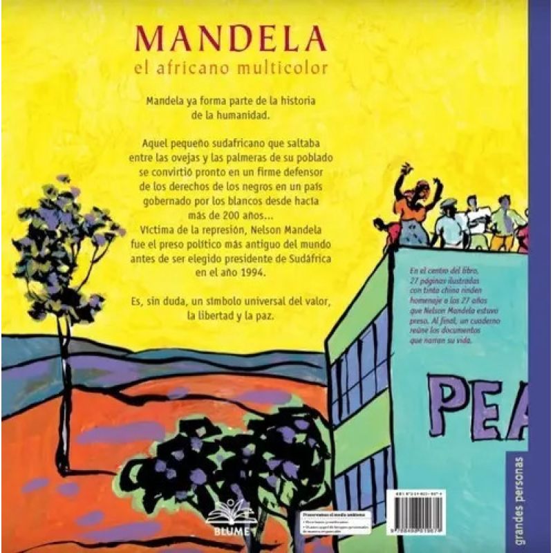 MANDELA - EL AFRICANO MULTICOLOR - TD (Nuevo) - Miniatura 4