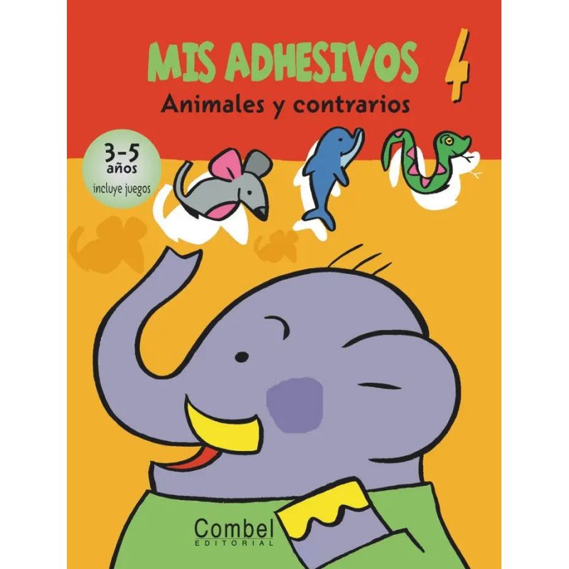 ANIMALES Y CONTRARIOS - MIS ADHESIVOS 4 (Nuevo)