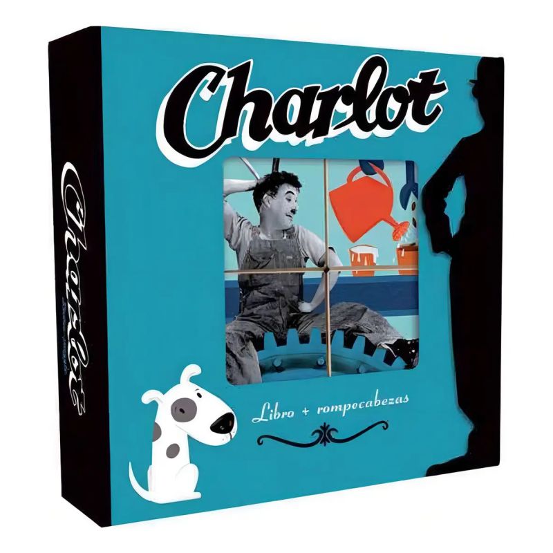 CHARLOT LIBRO + ROMPECABEZAS (Nuevo)
