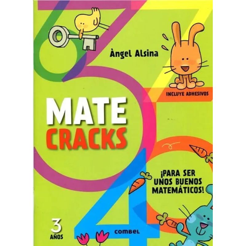 MATECRACKS 3 AÑOS - PARA SER UNOS BUENOS MATEMATICOS (Nuevo)