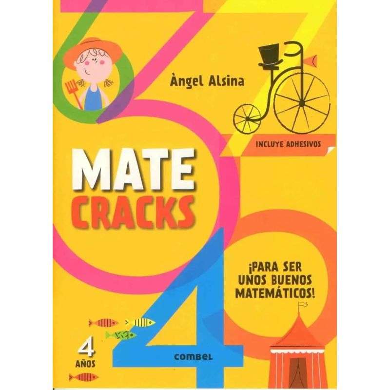 MATECRACKS 4 AÑOS - PARA SER UNOS BUENOS MATEMATICOS (Nuevo)