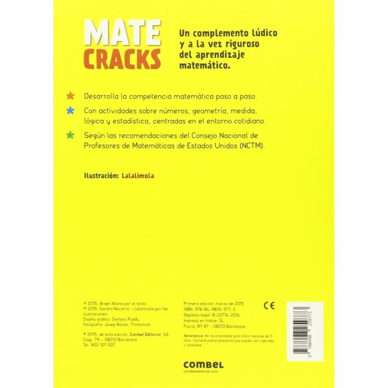 MATECRACKS 4 AÑOS - PARA SER UNOS BUENOS MATEMATICOS (Nuevo) - Miniatura 2