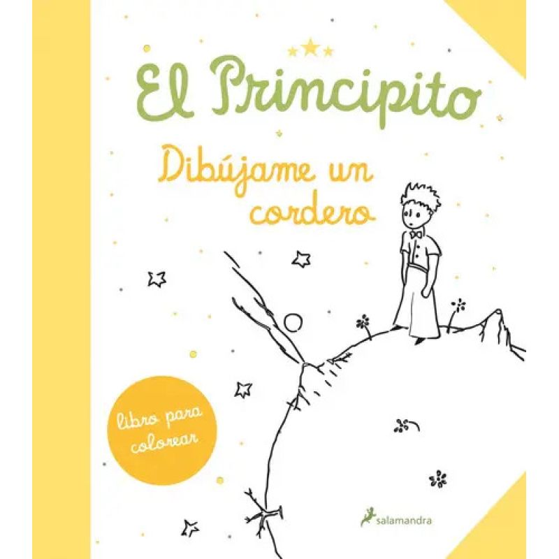 PRINCIPITO, EL - DIBUJAME UN CORDERO - LIBRO PARA COLOREAR (Nuevo)