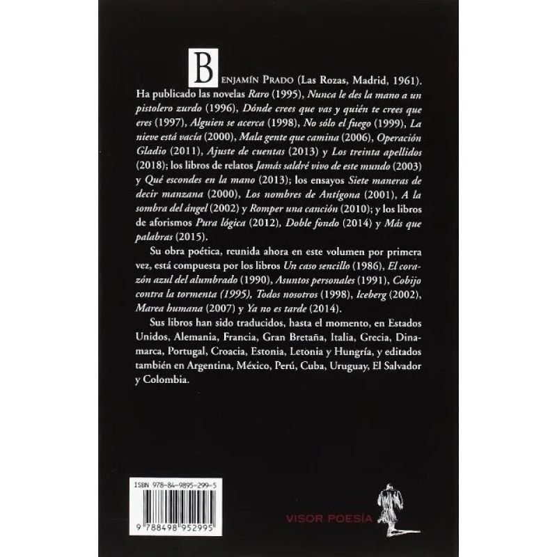 ACUERDO VERBAL - POESIA COMPLETA 1986 -2014 (Nuevo) - Miniatura 3