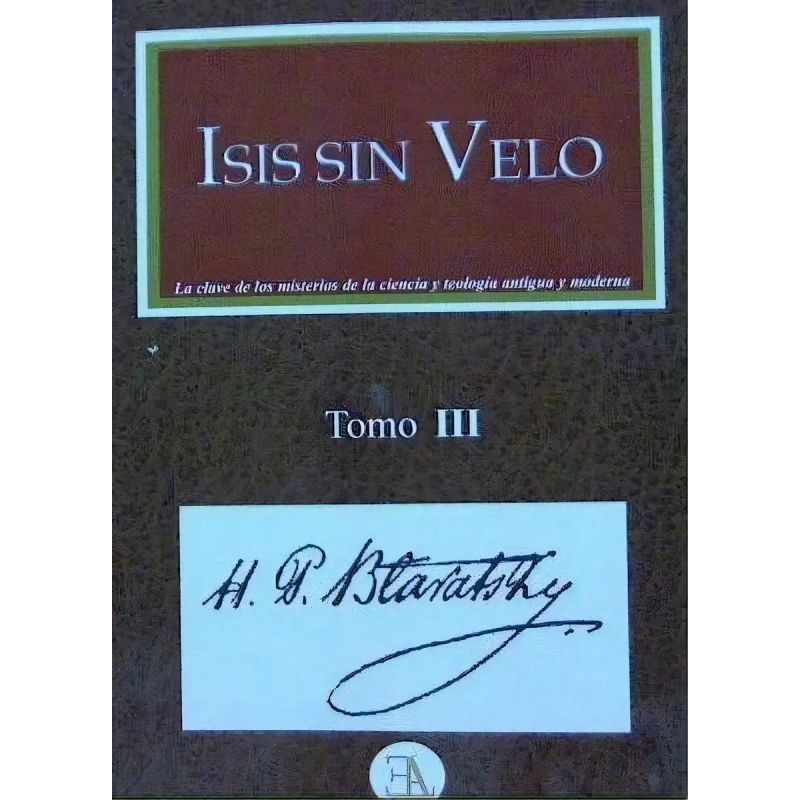 ISIS SIN VELO TOMO III (Nuevo)