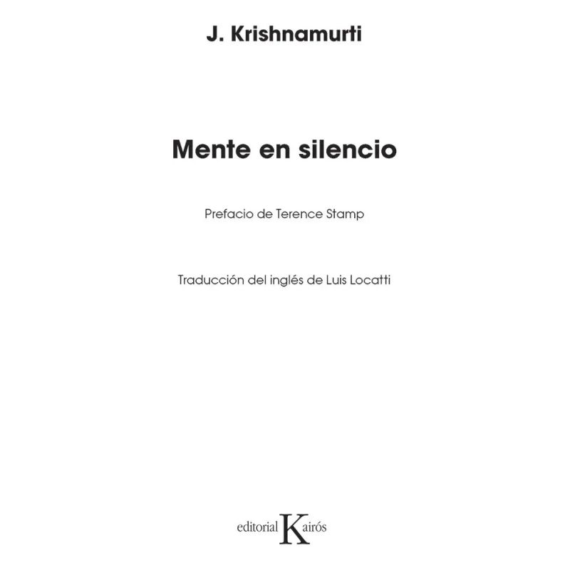 MENTE EN SILENCIO (Nuevo) - Miniatura 2