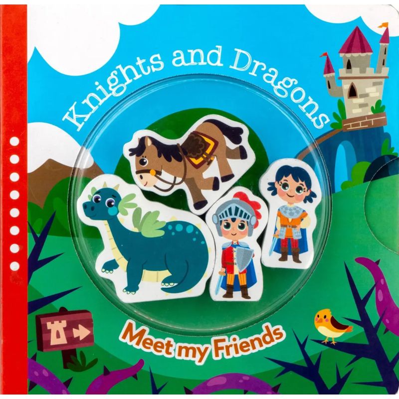 KNIGHTS AND DRAGONS - MEET MY FRIENDS - BOARD BOOK (Nuevo)