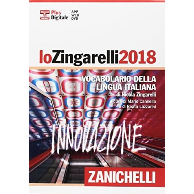 ZINGARELLI 2018 VOCABOLARIO DELLA LINGUA ITALIANA + DVD-ROM + AGGIORNAMIENTO ONLINE (Nuevo)