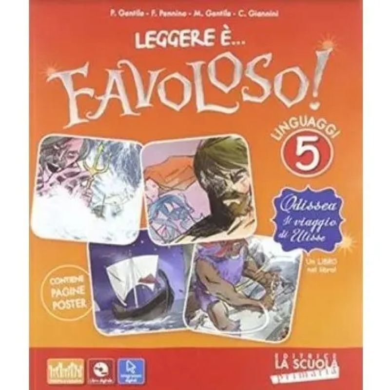 LEGGERE E FAVOLOSO! 5A - SB + DVDROM* (Nuevo)