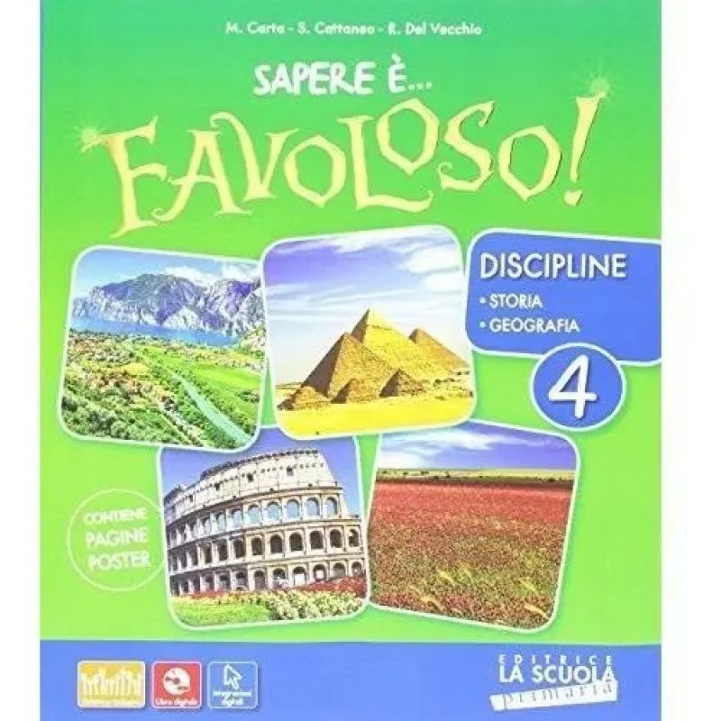 SAPERE E FAVOLOSO! 4A *- SB + DVDROM (Nuevo)