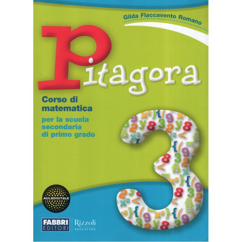 PITAGORA 3 SET (CL. 3) VOLUME 3 + MIO QUADERNO DI MATEMATICA 3 (Nuevo)