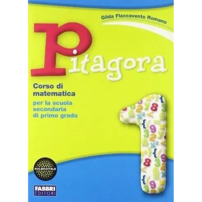 PITAGORA 1 VOL.+ QUADERNO MATEMATICA 1+ MATEMATICA CON IL COMPUTER+CD-ROM+ESPAN WEB (Nuevo)