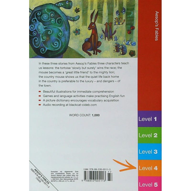 AESOP'S FABLES - EARLYREADS 4 (EARLY A1) (Nuevo) - Miniatura 2