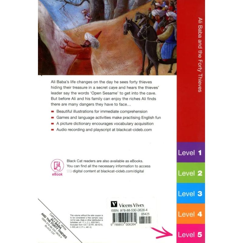 ALI BABA AND THE FORTY THIEVES - EARLYREADS 5 (A1) (Nuevo)