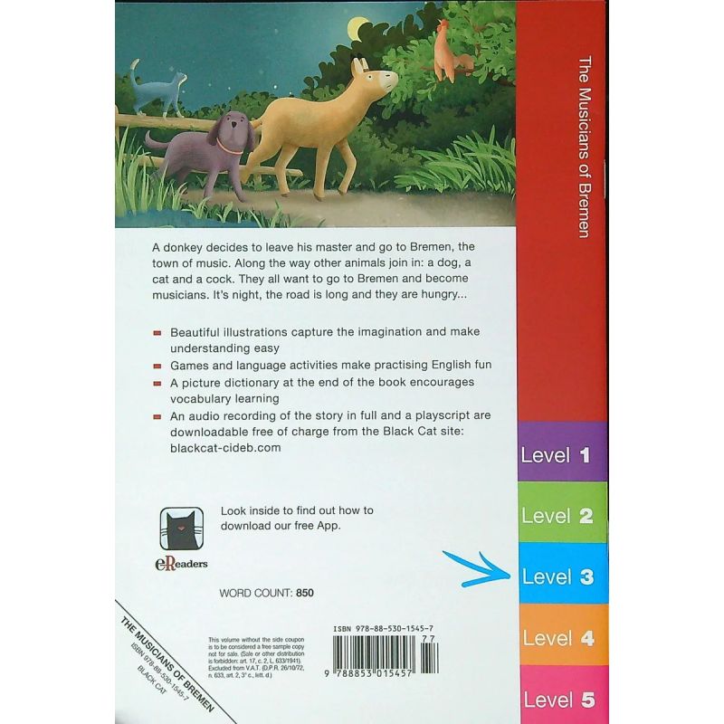 MUSICIANS OF BREMEN, THE - EARLYREADS 3 (PRE-A1) (Nuevo) - Miniatura 3