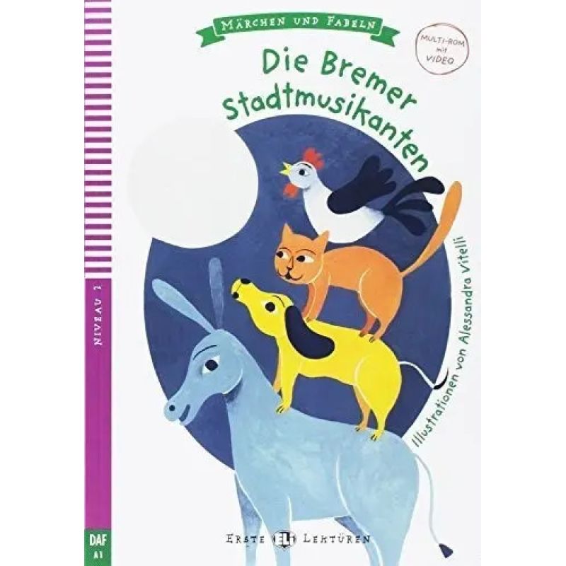 BREMER STADTMUSIKANTEN, DIE - ERSTE HUB-LEKTUREN STUFE 2 (Nuevo)