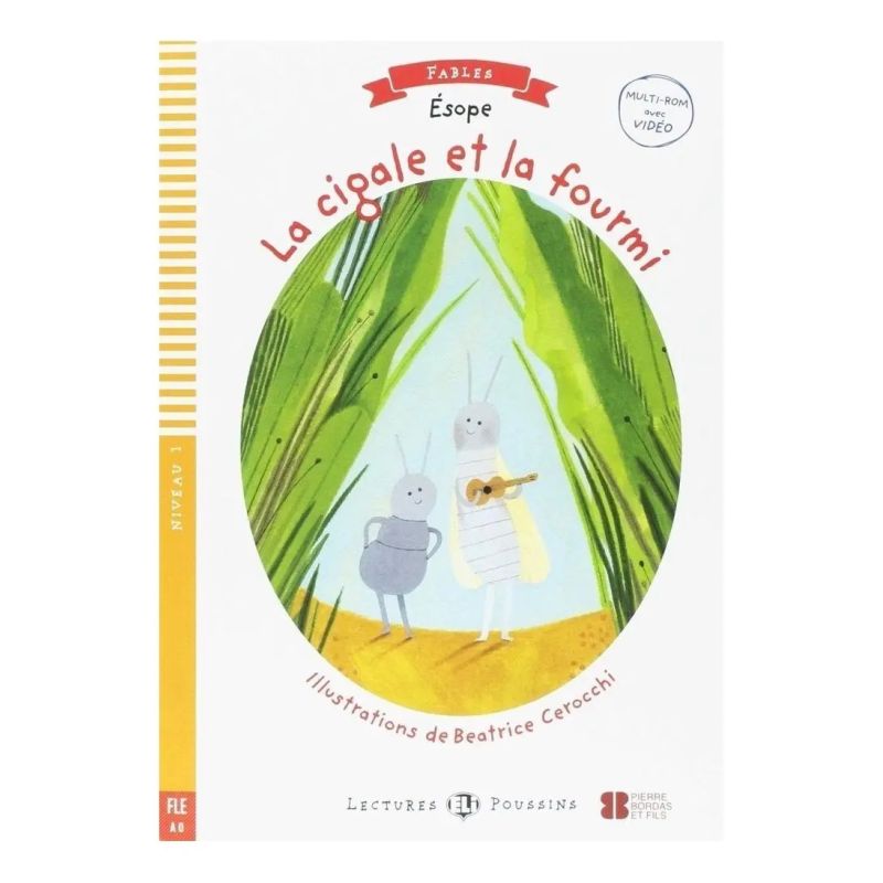 CIGALE ET LA FOURMI, LA - LECTURES HUB POUSSINS 1 (Nuevo)