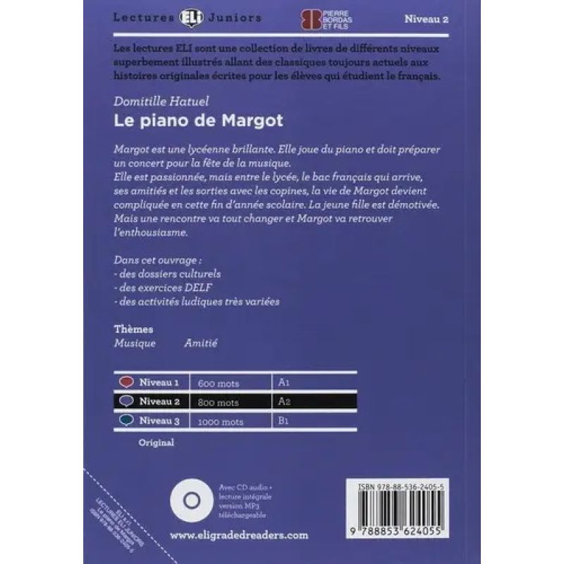 PIANO DE MARGOT, LE - LECTURES HUB JUNIORS 2 (A2) (Nuevo) - Miniatura 2