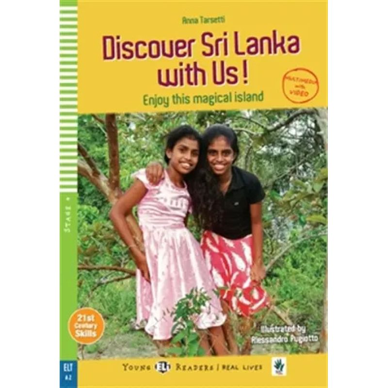 DISCOVER SRI LANKA WITH US - YOUNG HUB READERS STAGE 4 (A2) (Nuevo)