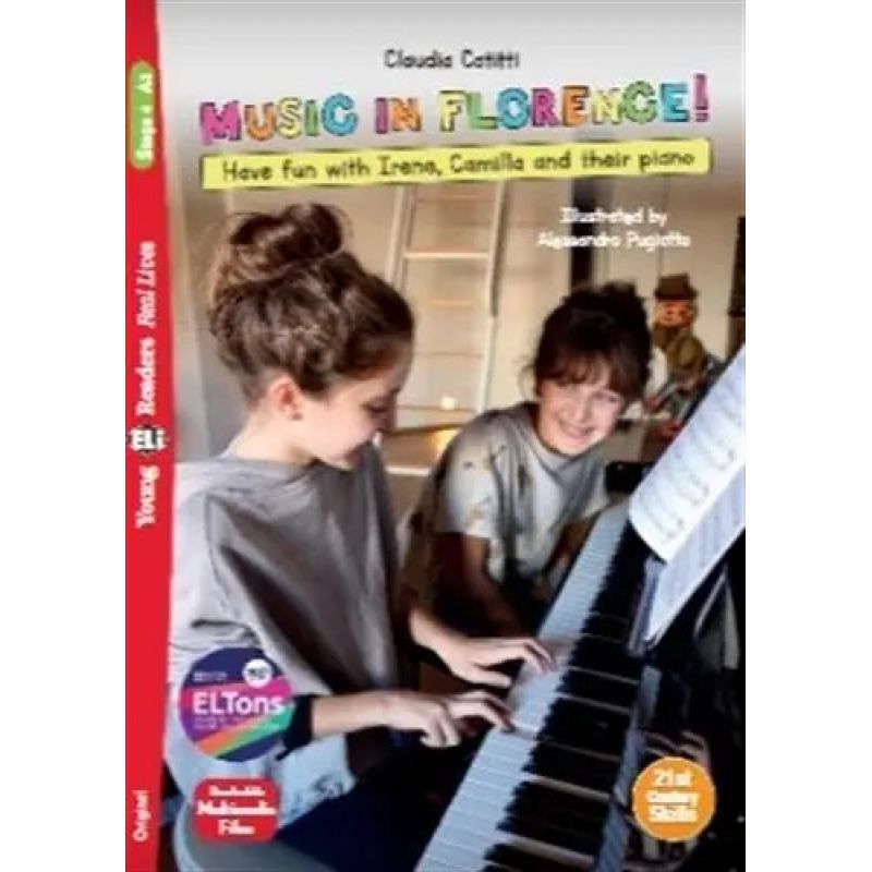 MUSIC IN FLORENCE - YOUNG HUB READERS 4 (A2)* (Nuevo)