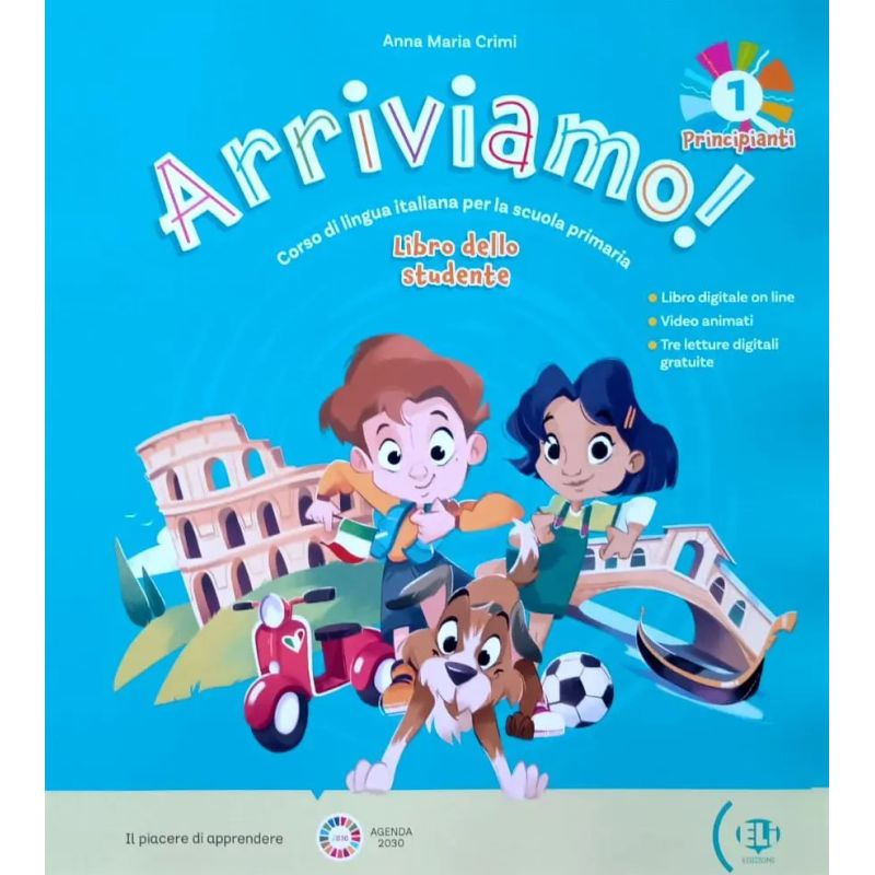 ARRIVIAMO 1 - LIBRO STUDENTE + LIBRO DIGITALE + APP (Nuevo)